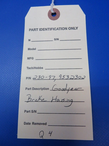 Goodyear Brake Housing P/N 230-97 (0922-439)