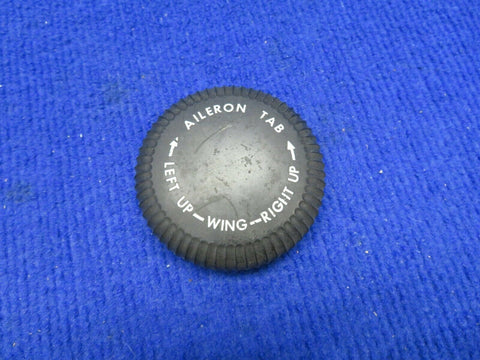 Beech 58 Baron Knob Aileron Trim Tab Control P/N 50-524124-4 (0322-574)