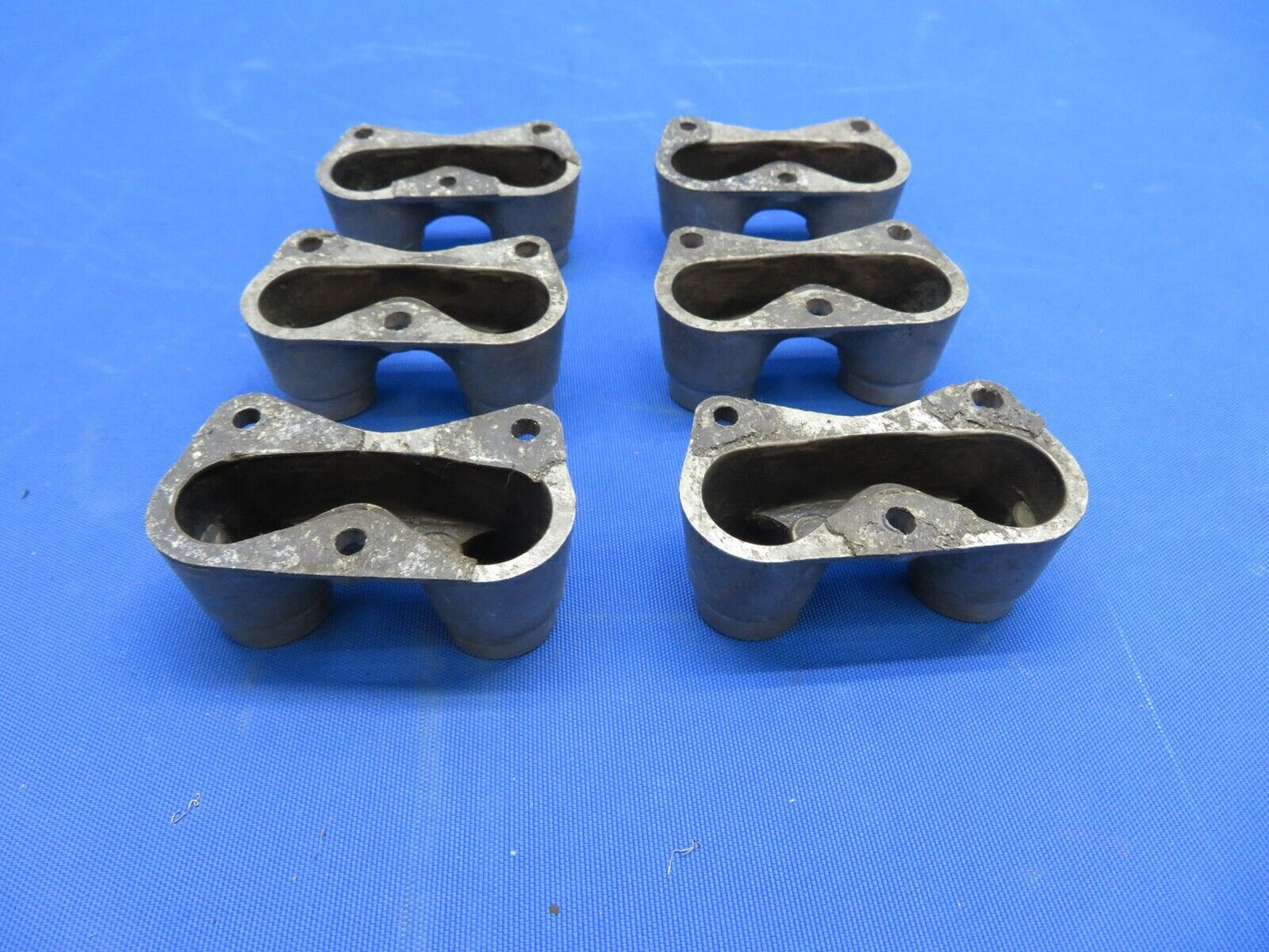Continental A & C Series Push Rod Housing Flange P/N 530163 LOT OF 6 (0920-307)