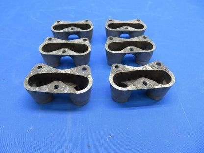 Continental A & C Series Push Rod Housing Flange P/N 530163 LOT OF 6 (0920-307)