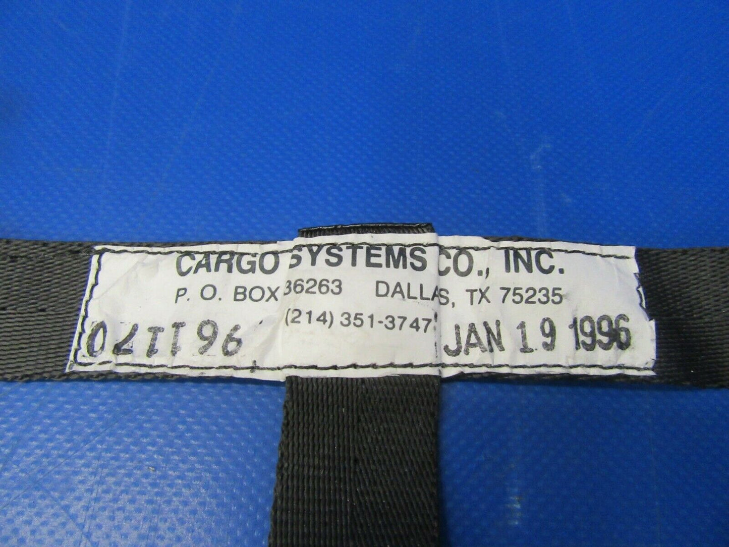 Cargo Systems Cargo Baggage Net NOS P/N 961170 (0419-230)
