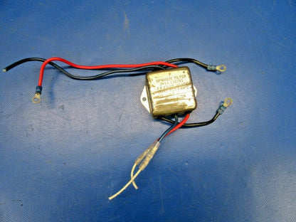 Cessna 310 / T310Q Sprague Noise Filter 30 VDC P/N JN14-1357B1 (0519-482)