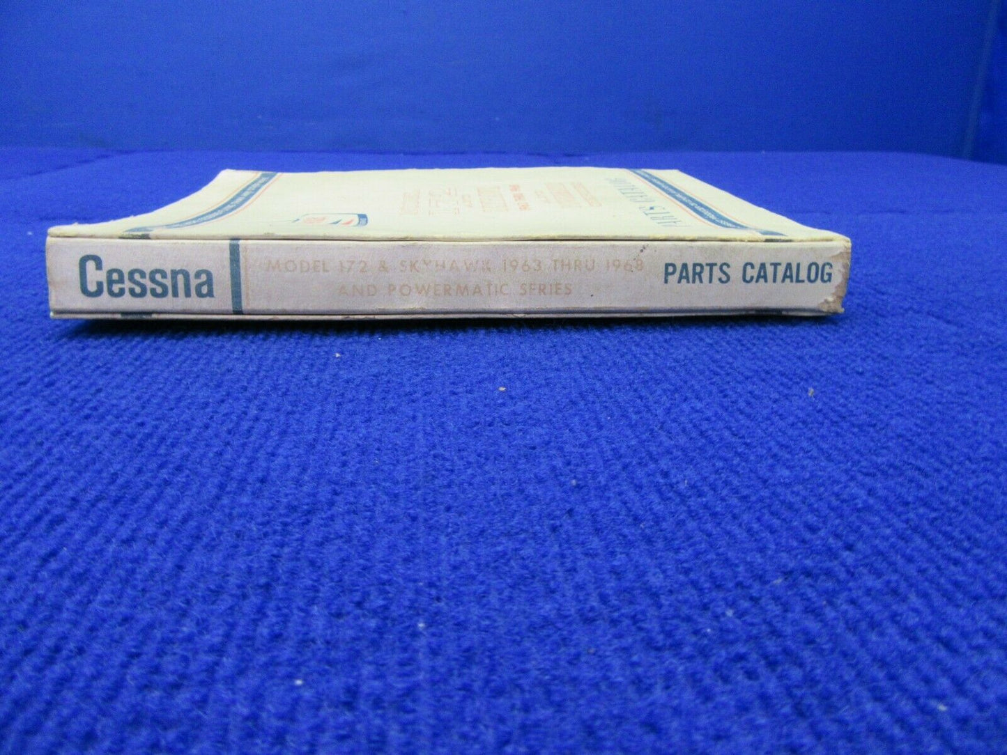 Cessna 172 & Skyhawk & Powermatic Series 1963-1968 Parts Catalog  (1221-325)