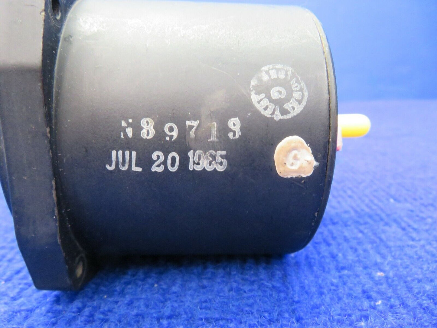 Brantly B-2B Twin Fuel Flow Pressure Indicator P/N 22-868-032 (0222-280)
