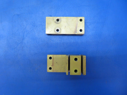 Beech 95-B55 Baron LH & RH Clamp Assy Engine Controls P/N 58-324058-9 (0623-368)