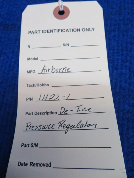 Airborne De-Ice Pressure Regulator P/N 1H22-1 (0722-368)