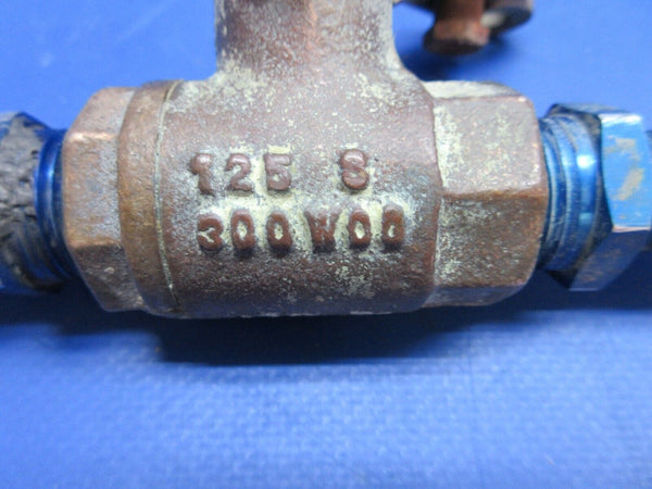 Cessna 188B AGpickup Hydraulic Shut Off Valve P/N TSLA21349 (0723-907)