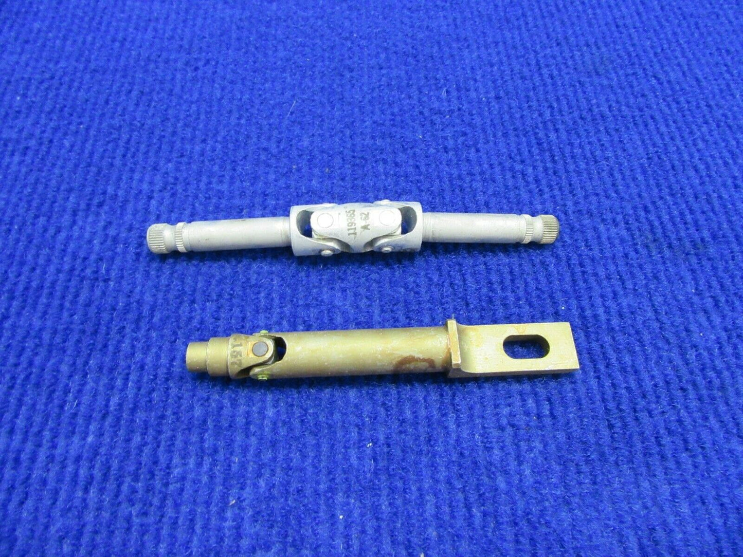 Aircraft Universal Joints P/N A-62, 8-157 Vintage 1950s LOT OF 2  (1121-531)