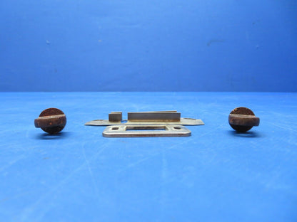Piper PA-28-140 Cabin Door Clevis Bolt Strike Plates P/N 480-883 LOT (0823-365)