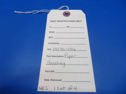 Piper Bushing P/N 14175-046 LOT OF 4 NOS (0922-829)