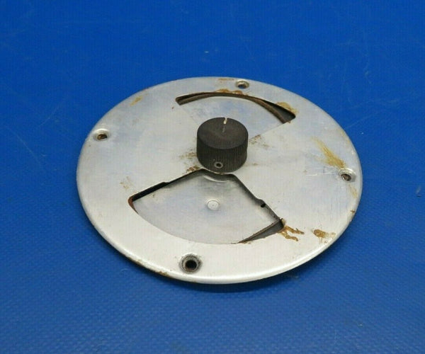 Beech Baron E-55 Fresh Air Exhaust Valve Vent P/N 96-550015-13 (0120-198)