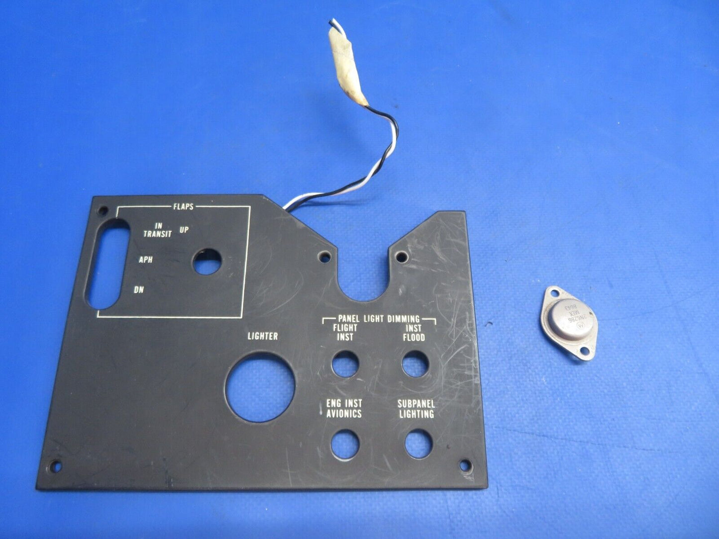 Beech Astron Electroluminescent Panel Assy RH P/N 71553-1 (0323-666)