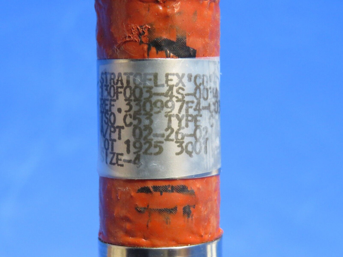 Stratoflex Hose Assembly P/N 330997F4-0034 NOS (0922-976)