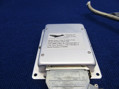 Cirrus SR-22 Aerosance Data Transfer Unit DTU-100 P/N 13866-1 REV.B (1221-383)