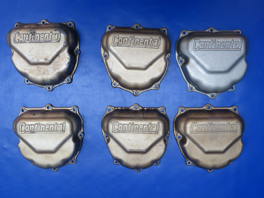 Continental IO-470 Valve Rocker Cover P/N 625615 LOT OF 6 (0124-1135)