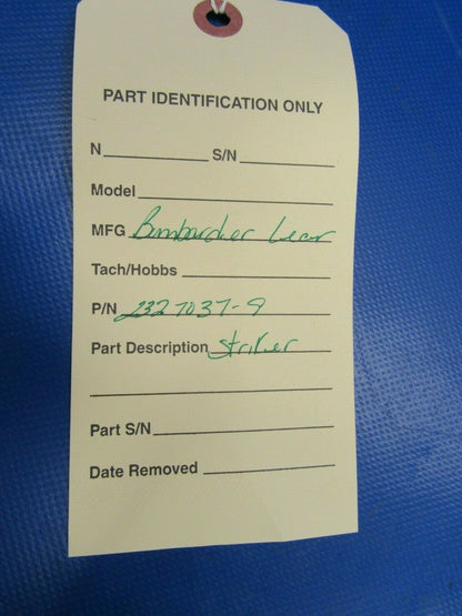 Bombardier Lear Striker P/N 2327037-9 NOS (0419-331)