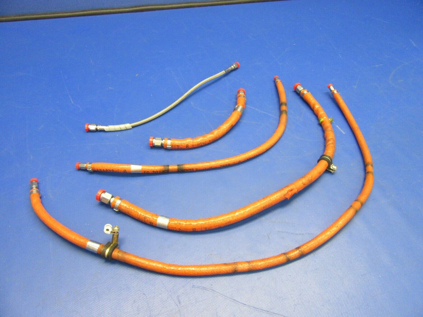 Cessna 177RG Teflon Aeroquip Engine Hoses P/N 124F001-3CR-0260 (0621-481)