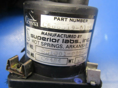 Cessna Superior Suction Gauge C668519-0105, 3L1001-005-7 (0919-138)