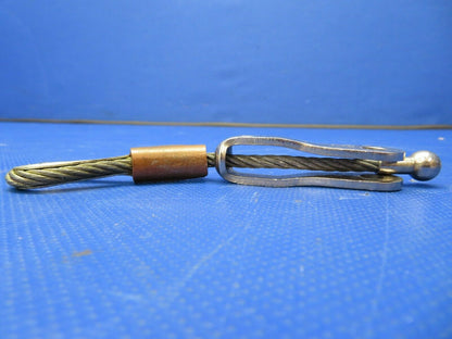 Piper PA-32RT Cable Seat Belt Attachment Passenger PAIR P/N 96908-000 (0521-761)