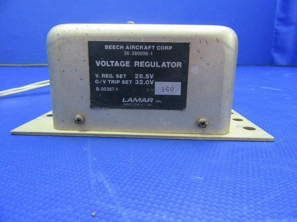 Lamar Voltage Regulator 28V P/N 36-380096-1 (0521-472)