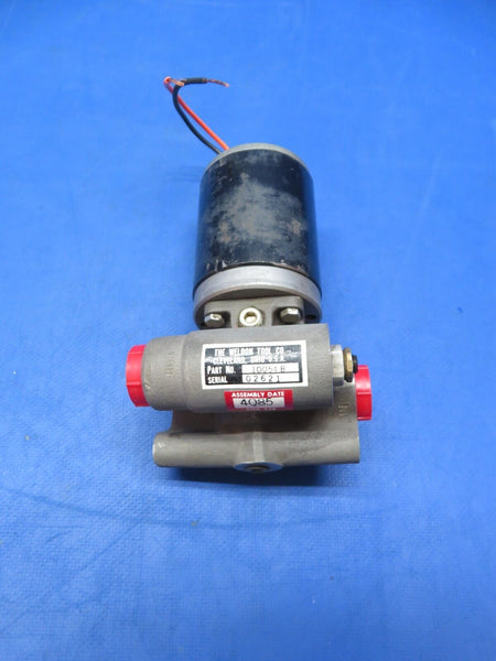 Weldon Tool Co. Fuel Pump w/ Redmond Motor 28v P/N 10054B TESTED (1123-166)