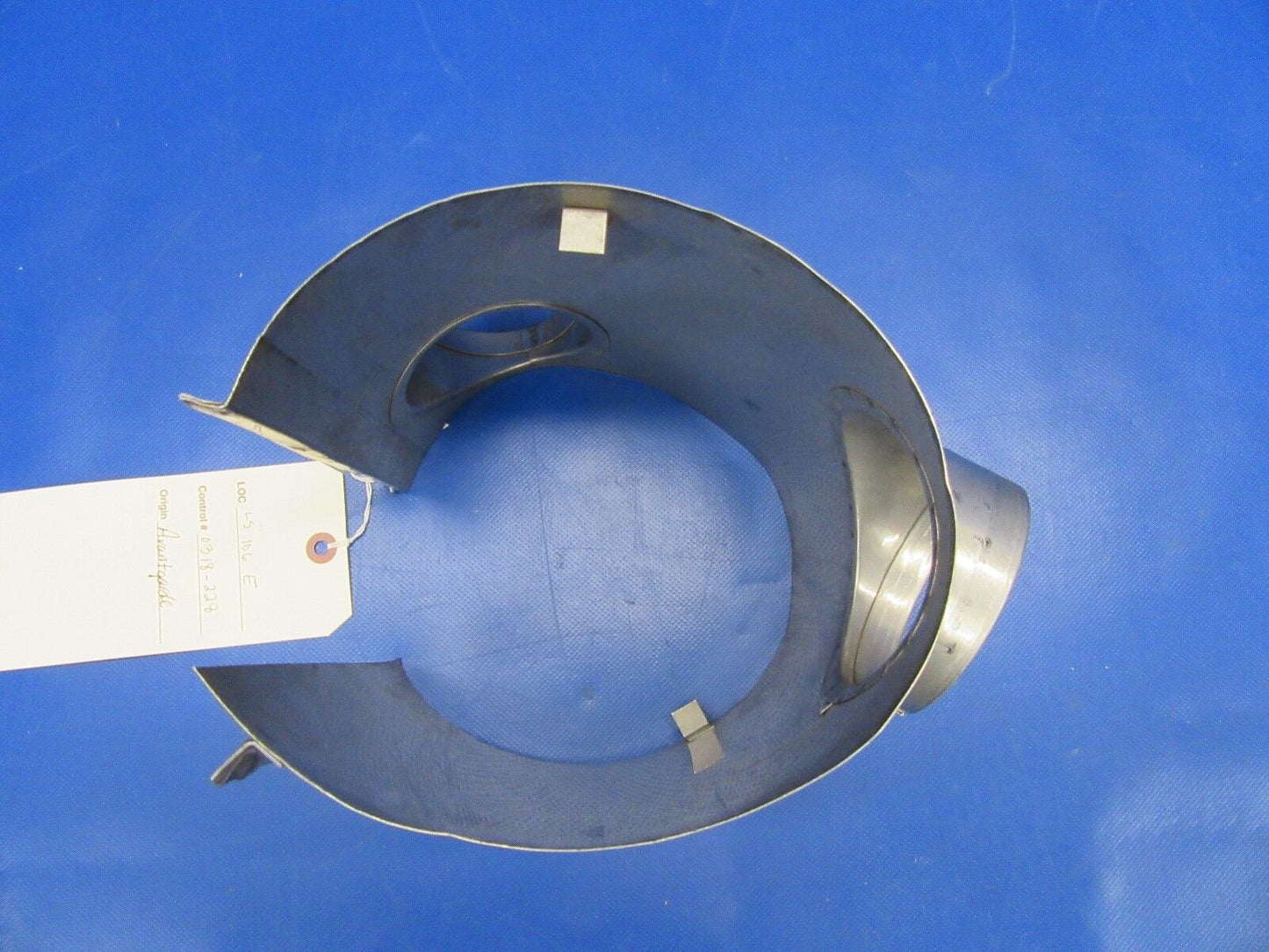 Beech Bonanza Hanlon & Wilson Exhaust Shroud P/N 186-D NOS (0318-220)
