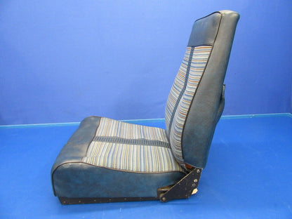 Beech Sierra B-24R Passenger Seat Rear LH Blue 169-534045-605 (0719-232)