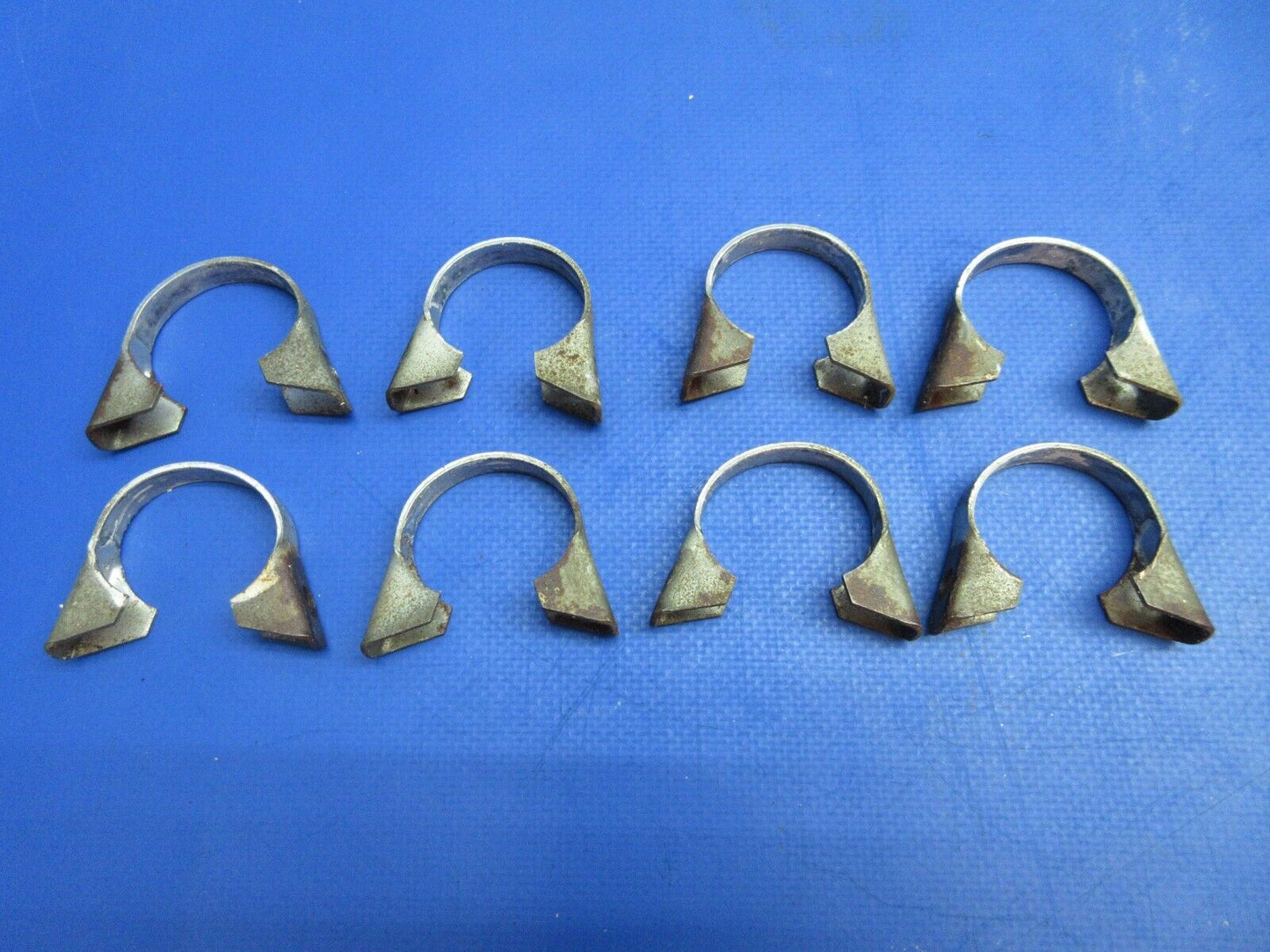 Cessna 188B AGpickup Hopper Clamp P/N 684-3-22-16P LOT OF 8 (0723-222)