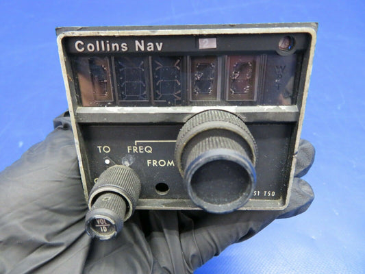 Collins VIR-351 NAV 14V 622-2080-011 w / New 8130 (0520-01)