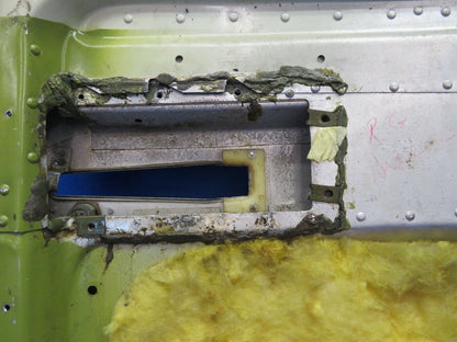 Cessna 177RG Cabin Door LH Tinted Green NO KEY NO HANDLE 1717092-209 (0621-793)