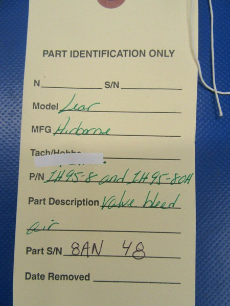 Learjet Airborne Valve Bleed Air 1H95-8 & 1H95-80H CORE (0519-08)