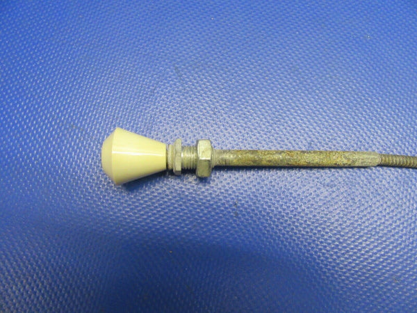 Beech 95-B55 Baron Vent Door Control Cable 14" LH P/N 35-380049-15 (0721-328)