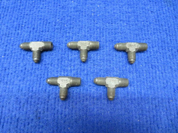 AN Fitting Steel Tee P/N AN826-3 LOT OF 5 NOS (0722-476)