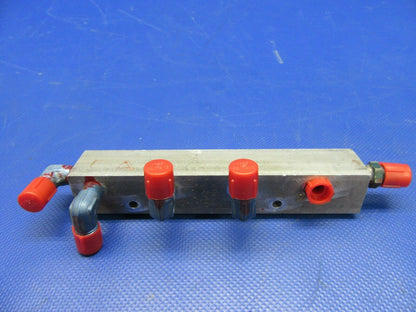 Piper PA-28R-180 Arrow Hydraulic Manifold LH 67520-00, 67520-000 (0621-535)