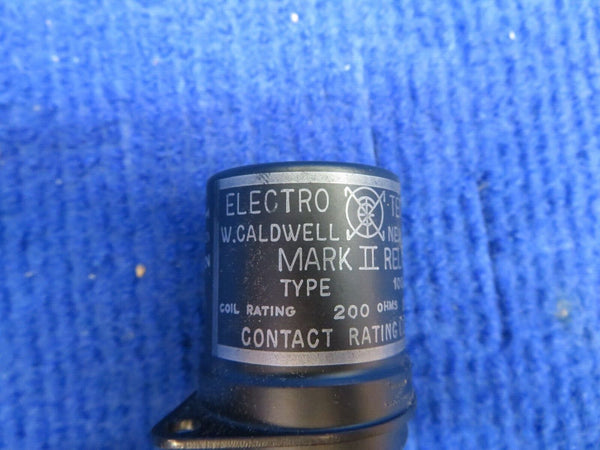 Electro Tech Mark II Type 1000 Relay P/N RY4LC3B3L01 NOS (0622-713)