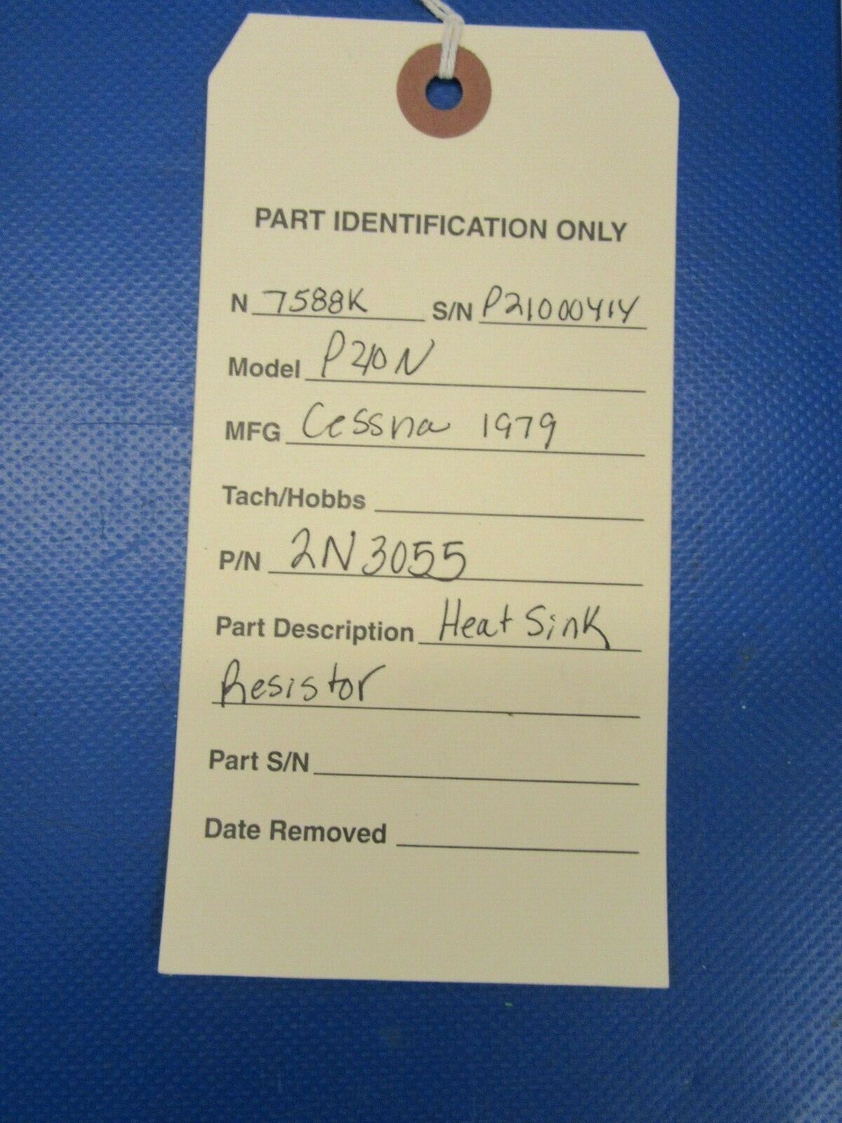 Cessna P210N / 210 Heat Sink Resistor N23055 (0919-338)
