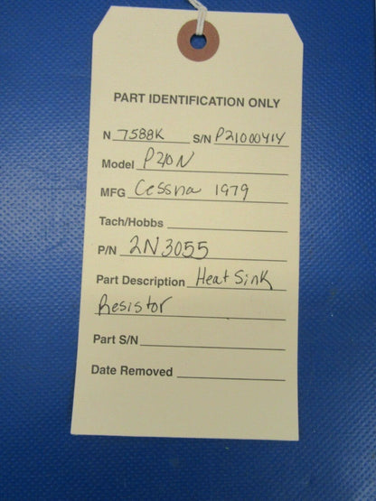 Cessna P210N / 210 Heat Sink Resistor N23055 (0919-338)