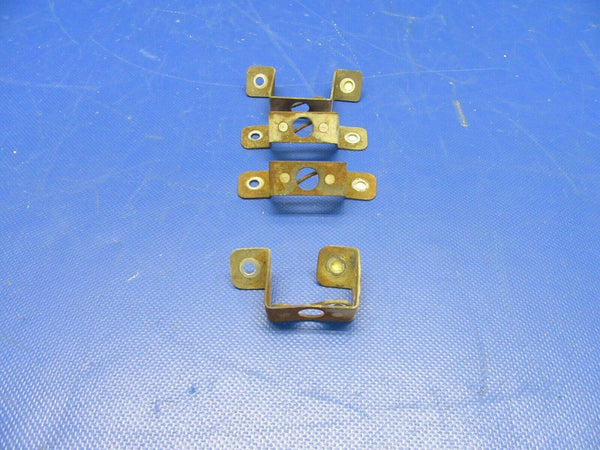 Beech F35 Cowl Fastener Bracket LH FWD CTR & AFT 35-910244 LOT OF 4 (1021-371)