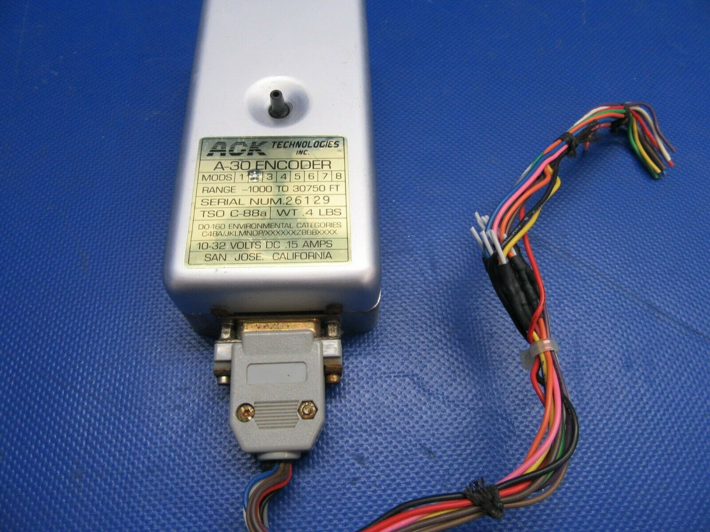 ACK Technologies Encoder 10-32V P/N A-30 (0721-384)