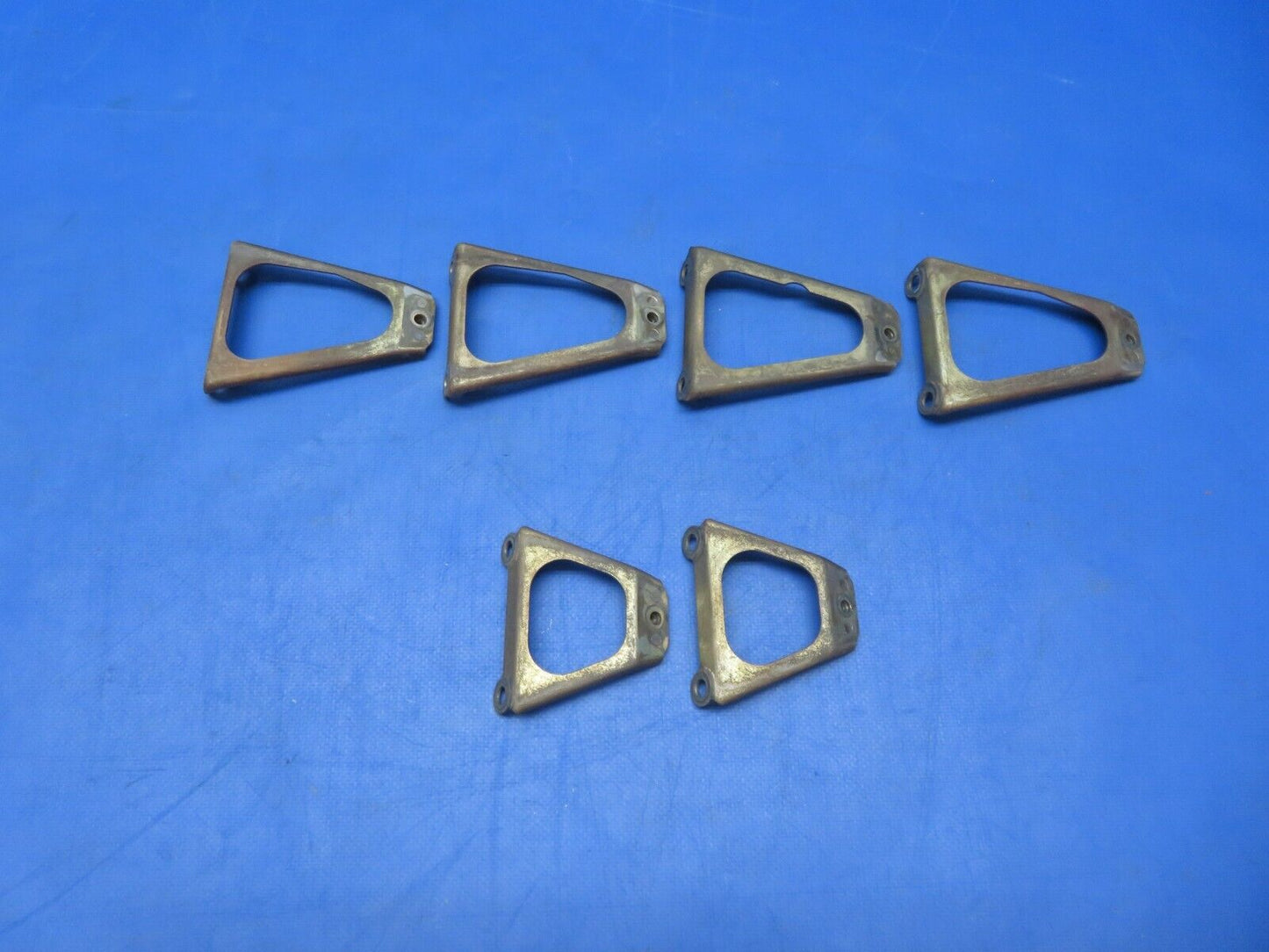 Lycoming TIO-540-U2A Oil Sump Baffle Support LW-13384 LW-13385 SET (0723-415)