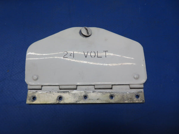 Beech 95-B55 External Power Receptacle Box Assy 24v P/N 95-360012-619 (0523-991)