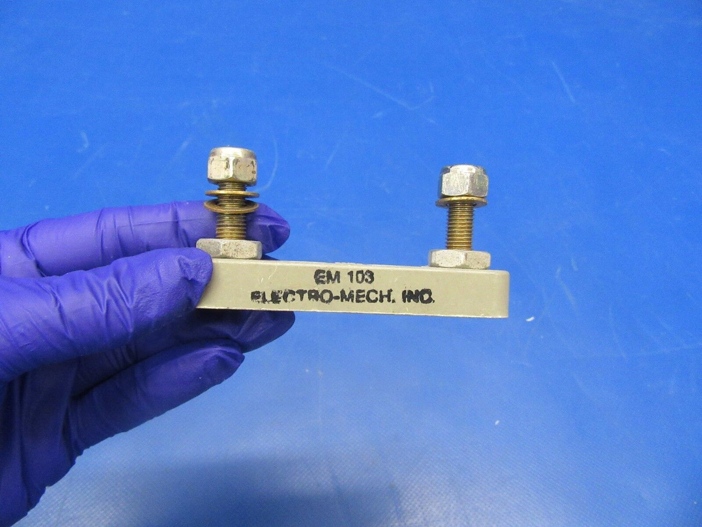 Beech Baron 58P Electromech Block Current Limiter P/N EM103 (0318-319)