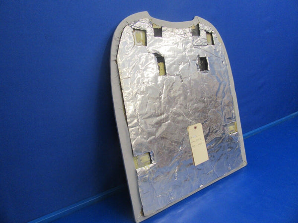 Beech Baron 58P Panel Assy AFT Cabin Gray Leather P/N 102-530025-53 (0318-15)