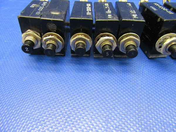 Beech Baron 95-B55 Circuit Breakers 842-202-101, 111-203-101 (1121-355)