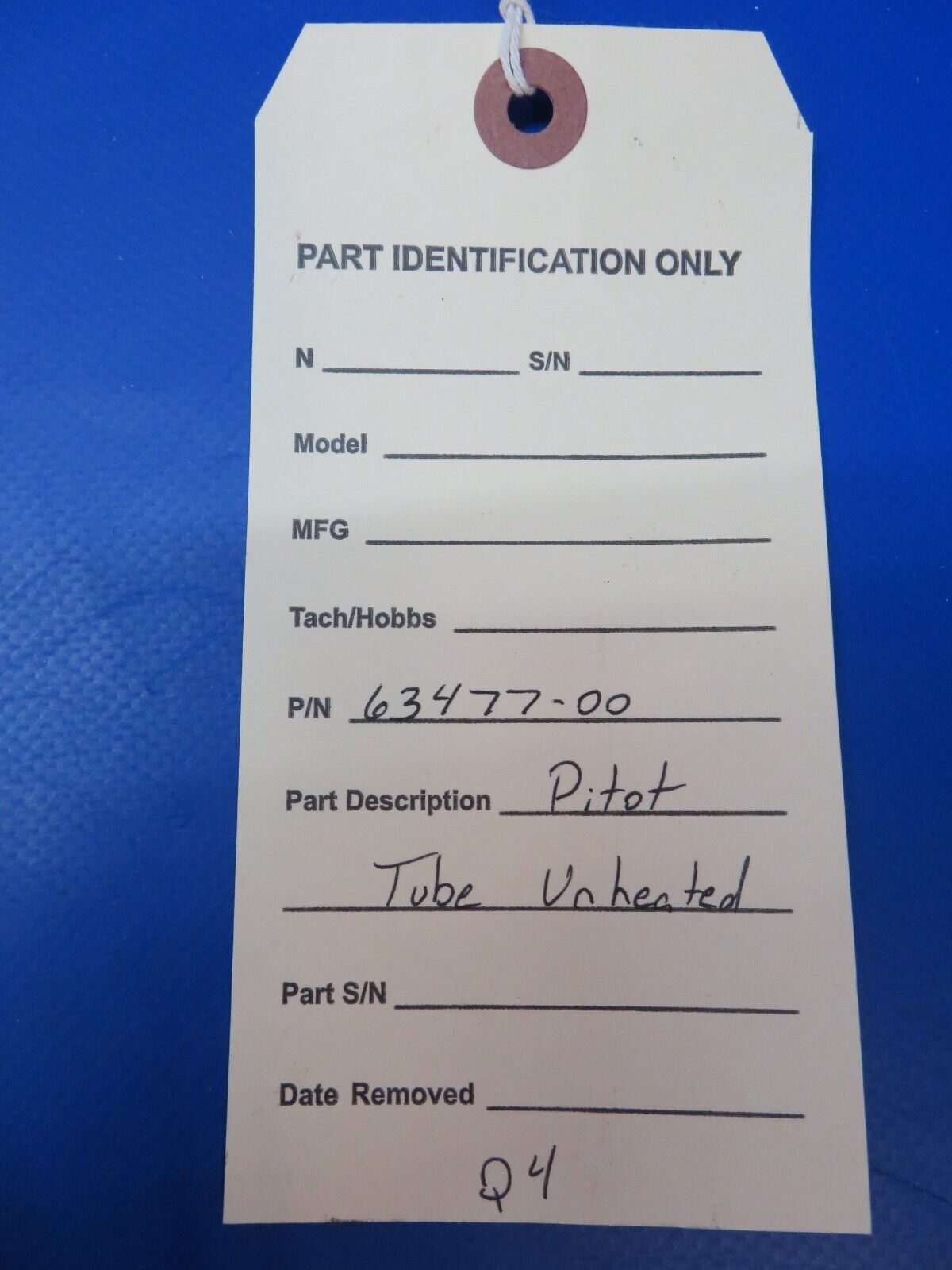 Pilot Tube Unheated P/N 63477-00 (1222-369)