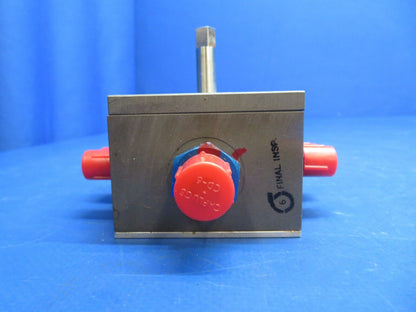 Piper PA-28-201T Dakota Airborne Fuel Selector Valve Assy P/N 1H80-2 (1222-705)