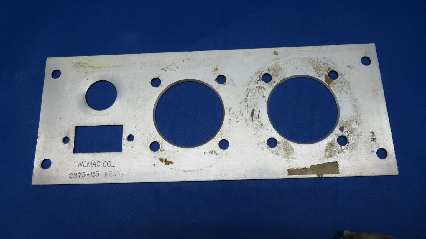 Cessna 401 Wemac Overhead Panel P/N 2375-25 FOR PARTS (0523-216)