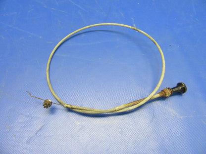 Piper PA-28-140 Cable Cabin Heat Control 40" P/N 63902-18, 63902-018 (0521-601)
