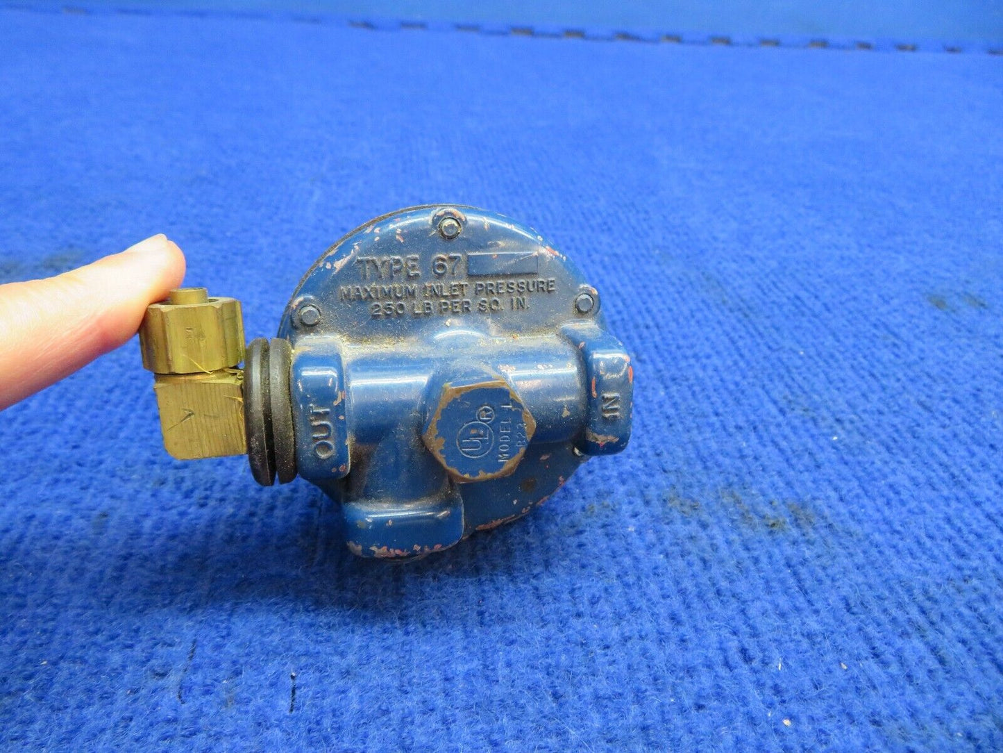 Fisher Governor Pressure Regulator Valve P/N 99-500017-9 (0822-358)