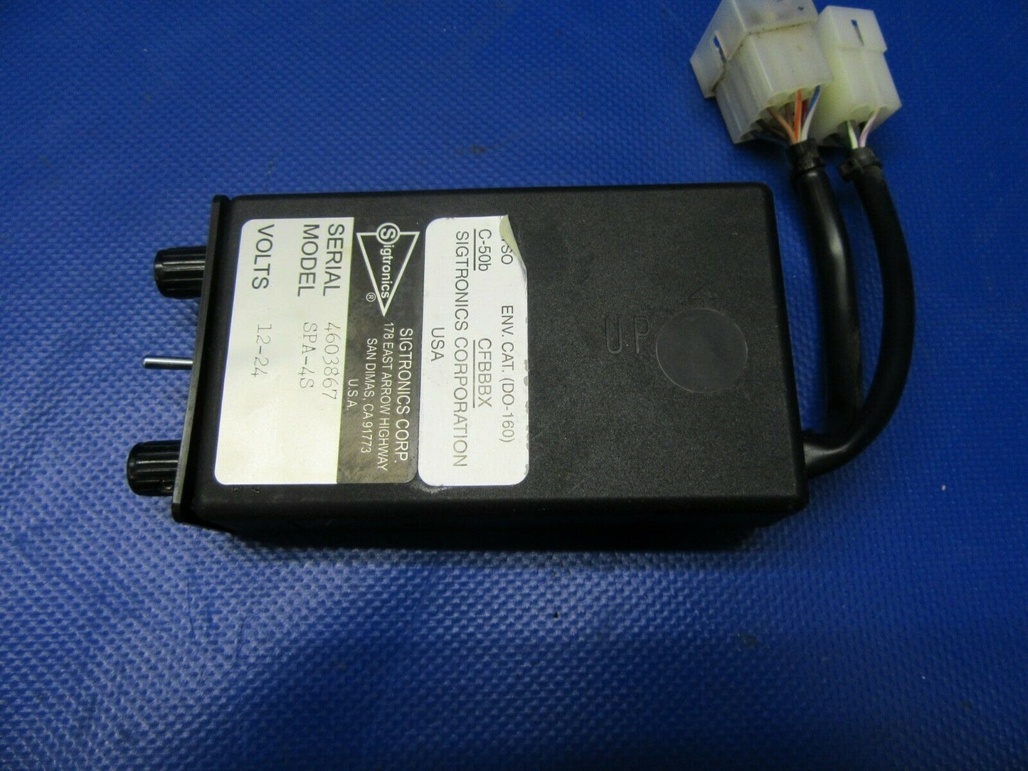 Sigtronics Intercom 12V / 24V P/N SPA-4S (0521-398)